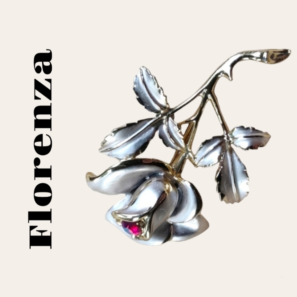 ✨ Florenza | Large Dimensional Flower Brooch